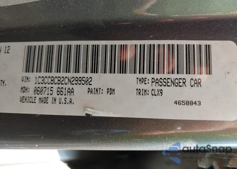 2012 Chrysler 200 Limited from USA, damaged, VIN 1C3CCBCB2CN299502